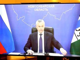 Президент Владимир Путин провел встречус губернатором Новосибирской области Андреем Травниковым